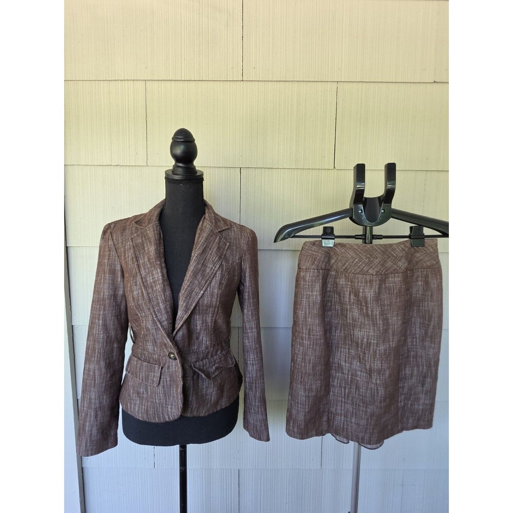 Vintage Y2K IZ Byer California Blazer and Skirt Set Medium And Size 7 Skirt